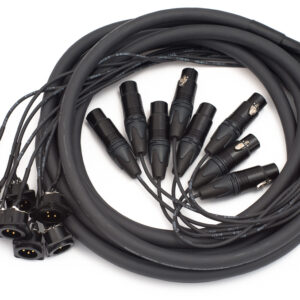 TPR8 XLR female - male chassis