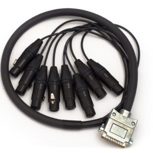 TPR8 sub-D - XLR female