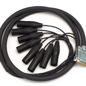 TPR8 sub-D - XLR male